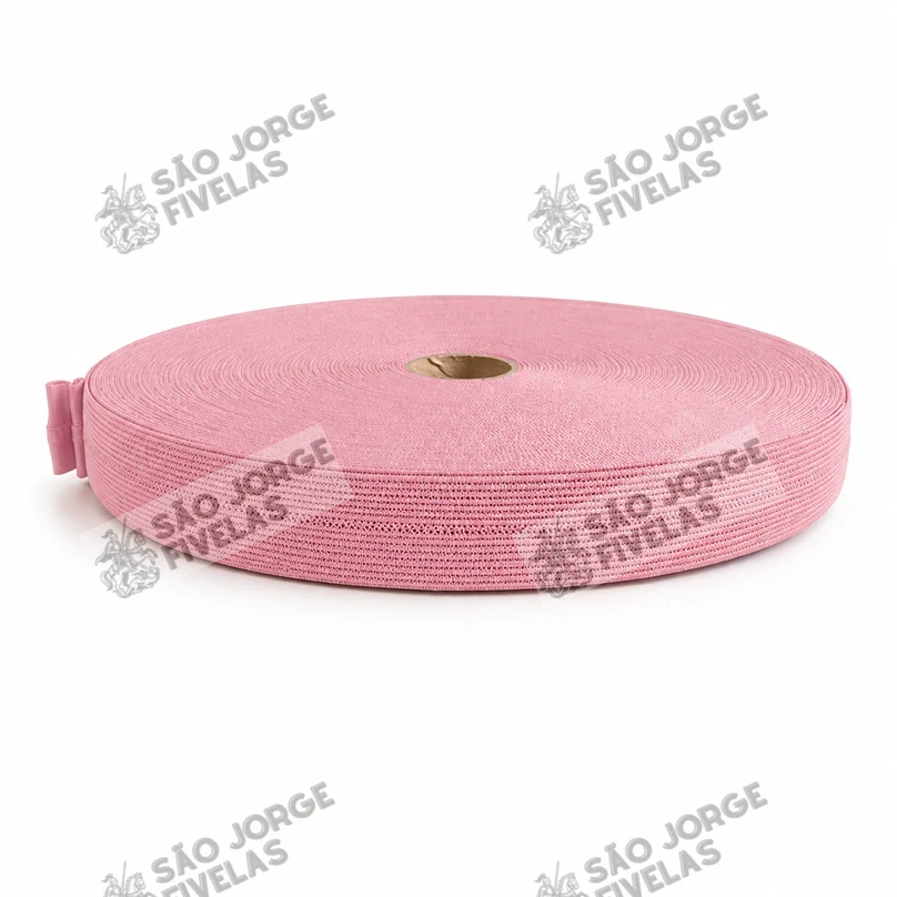 Fita Viés Boneon Rosa Bebê