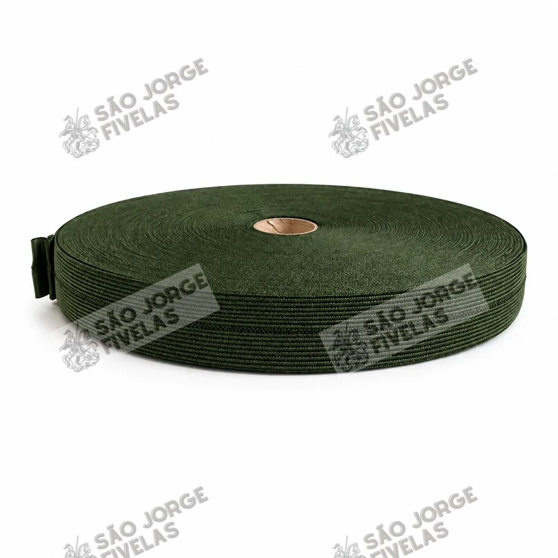 Fita Viés Boneon Verde Militar