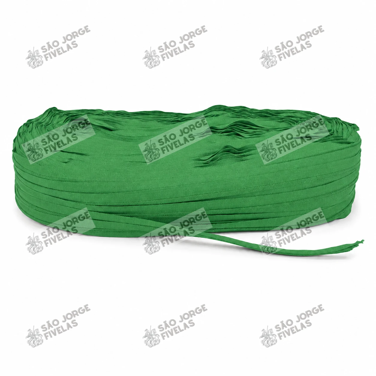 Zíper Verde Bandeira